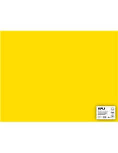 Carton jaune Apli 50 x 65 cm 170 g 25 feuilles
