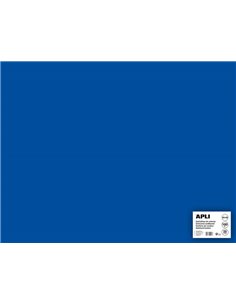 Papier cartonné Apli bleu foncé 50 x 65 cm 170 g 25 feuilles