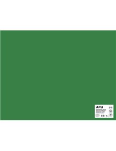 Papier cartonné Apli vert foncé 50 x 65 cm 170 g 25 feuilles