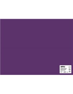 Papier cartonné violet Apli 50 x 65 cm 170 g 25 feuilles