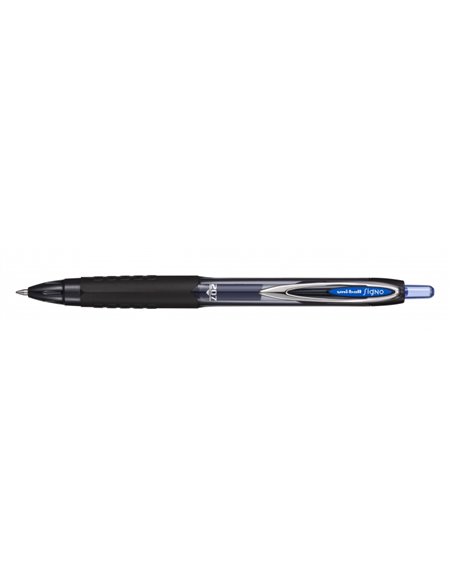 Stylo roller Uni-ball UMN-207E Signo - Stylo bille 0,7 mm - Grip en caoutchouc anti-fatigue - Encre pigmentée résistante à la lu