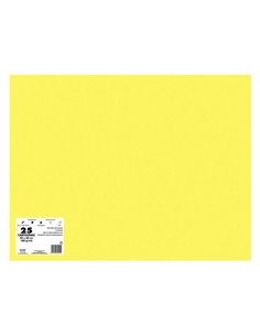 Lot de 25 cartons Dohe 180 g/m², 50 x 65 cm - pH neutre - Sans chlore élémentaire - Colorants biodégradables - Jaune tournesol
