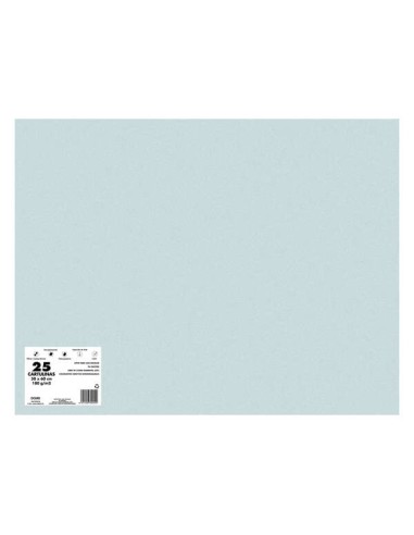 Lot de 25 cartons Dohe 180 g/m², 50 x 65 cm - pH neutre - Sans chlore élémentaire - Colorants biodégradables - Couleur granit