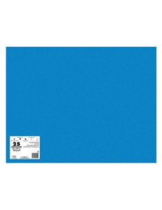 Lot de 25 cartons Dohe 180 g/m² 50 x 65 cm - pH neutre - Sans chlore élémentaire - Colorants biodégradables - Bleu Bermudes