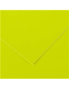 Paquet de 25 feuilles Canson Guarro Iris 185 g - 50 x 65 cm - Jaune fluo