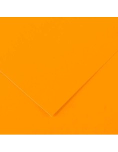Paquet de 25 feuilles Canson Guarro Iris 185 g - 50 x 65 cm - Orange fluo