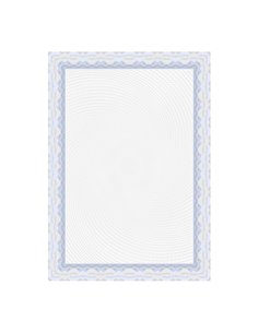 Pack Apli de 70 feuilles de papier certifié - Motif spirale - 115 g - Idéal pour certificats et diplômes - Compatible imprimante