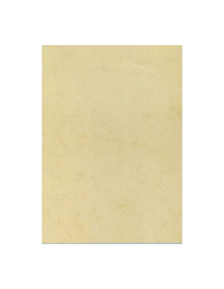 Pack Apli de 100 feuilles de papier texturé Havane - Idéal pour impressions spéciales - Compatible avec les imprimantes jet d'en