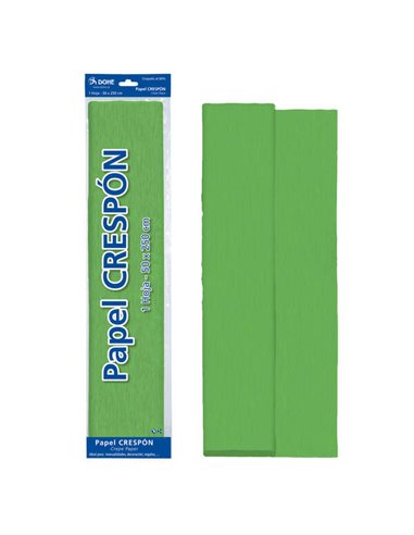 Papier crépon Dohe 30 g - 60 % crêpé - Idéal pour loisirs créatifs et décoration - Feuille 50 x 250 cm