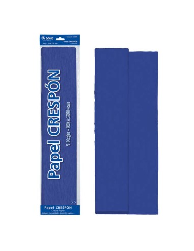Papier crépon Dohe 30 g - 60 % crêpé - Idéal pour loisirs créatifs et décoration - Feuille 50 x 250 cm