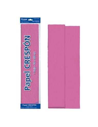 Papier crépon Dohe 30 g - 60 % crêpé - Idéal pour loisirs créatifs et décoration - Feuille 50 x 250 cm