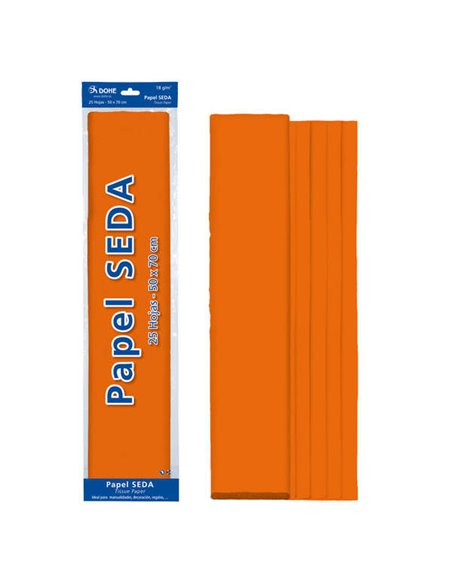 Papier de soie Dohe 18 g - Idéal pour les loisirs créatifs et la décoration - 25 feuilles de 50 x 70 cm