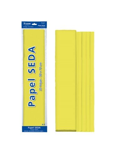 Papier de soie Dohe 18 g - 50 x 70 cm - Idéal pour les loisirs créatifs et la décoration - Vendu en sachet de 25 feuilles