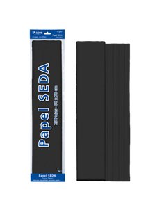 Papier de soie Dohe 18 g - 50 x 70 cm - Idéal pour les loisirs créatifs et la décoration - Vendu en sachet de 25 feuilles