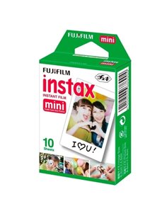 Lot de 10 films photo instantanés Fujifilm Instax mini - Compatible avec tous les appareils photo Instax mini - Format d'impress