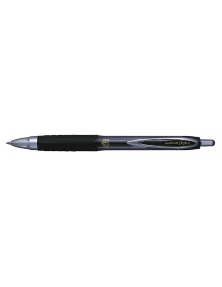 Stylo roller Uni-ball UMN-207 MICRO à encre pigmentée - Pointe 0,5 mm - Grip en caoutchouc anti-fatigue - Écriture fluide et dur