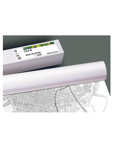 Rouleau de papier Fabrisa Plus pour traceur 90 g - Dimensions : 914 mm x 50 m