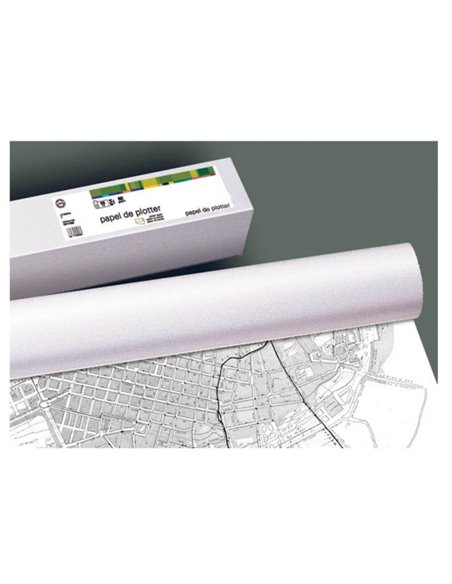 Rouleau de papier Fabrisa Plus pour traceur 90 g - Dimensions : 610 mm x 50 m