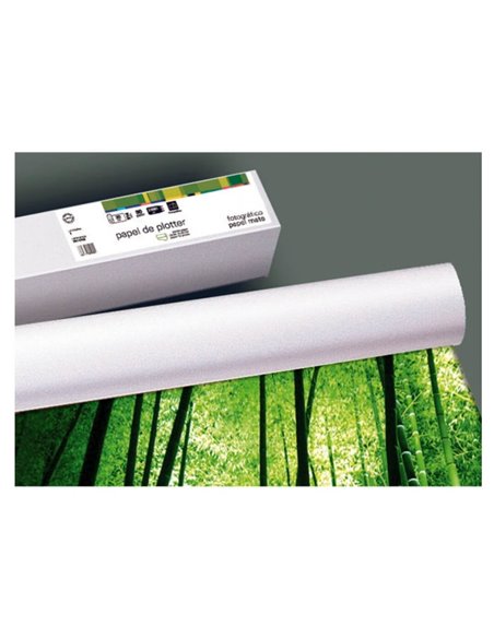 Rouleau de papier Fabrisa pour traceur Mate 140 g - Dimensions : 610 mm x 30 m