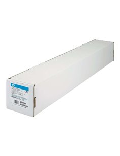Rouleau de papier traceur HP - Blanc brillant pour imprimantes jet d'encre - 610 mm x 45,7 m - 90 g