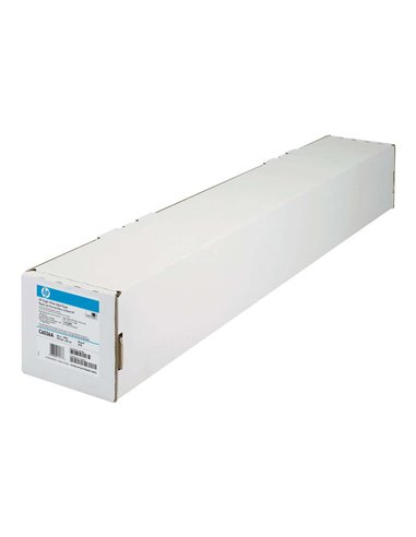 Rouleau de papier traceur HP - Blanc brillant pour imprimantes jet d'encre - 914 mm x 45,7 m - 90 g