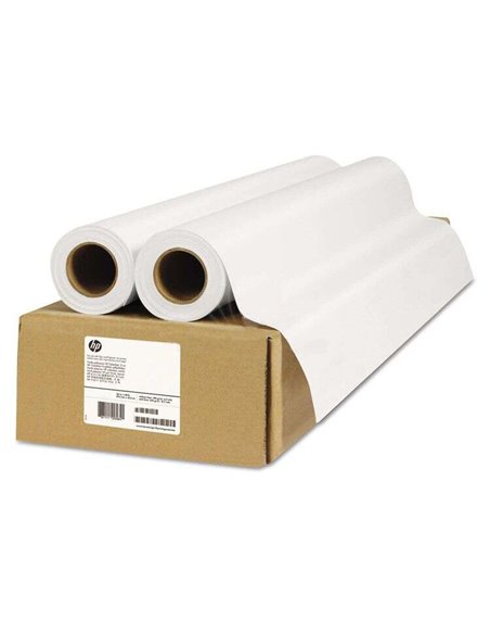 Rouleaux de papier traceur HP Everyday (lot de 2) - Adhésif polypropylène mat - 914 mm x 30,5 m, 120 g