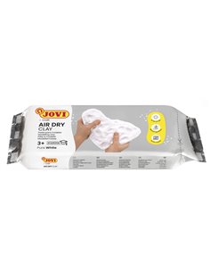 Pâte à modeler Jovi Air Dry 1000 g - Durcissement à l'air - Toucher frais - Facile à modeler - Multi-surfaces - Séchage en 24 h 