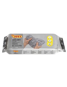 Pâte à modeler Jovi Air Dry 1000 g - Durcissement à l'air - Toucher frais - Facile à modeler - Multi-surfaces - Séchage en 24 h 