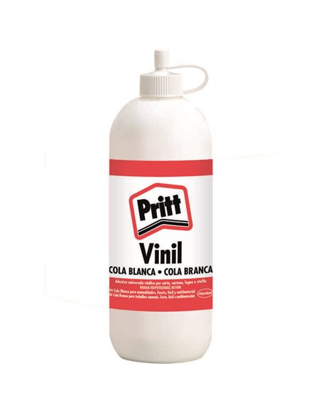 Colle blanche Pritt 250 ml - Idéale pour l'artisanat - Adhésif pour divers matériaux