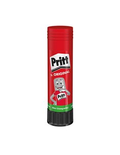 Grand bâton de colle Pritt 43 g - Sans solvant - 97 % d'ingrédients naturels - Lavable à 20 °C - Sans danger pour les enfants