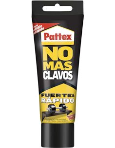 Pattex No More Nails Tube de 250 g - Adhésif de montage extra-fort - Élimine le besoin de clous et de vis - Idéal pour le bricol