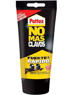 Tube de 150 g Pattex No More Nails - Adhésif de montage extra-fort - Élimine le besoin de clous et de vis - Idéal pour les trava