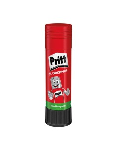 Bâton de colle Pritt Medium 22 g - Sans solvant - 97 % d'ingrédients naturels - Lavable à 20 °C - Sans danger pour les enfants
