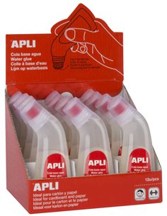 Colle à l'eau 70 ml - Application facile - Séchage rapide - Résistante à l'eau - Transparente