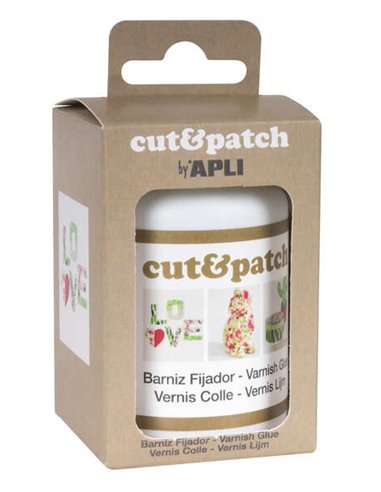 Vernis fixateur Apli Cut&Patch 100 - Protection longue durée - Séchage rapide - Application facile - Transparent