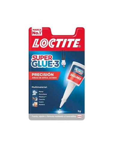 Adhésif instantané universel Loctite Precision - 5 g - Résistance maximale - Adhésif instantané - 2640076/2712223/2644833