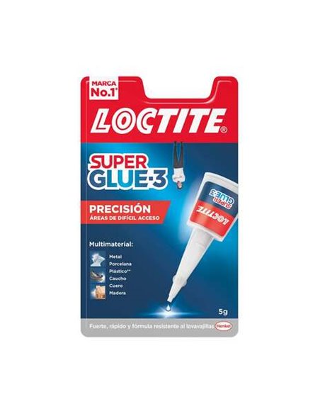 Adhésif instantané universel Loctite Precision - 5 g - Résistance maximale - Adhésif instantané - 2640076/2712223/2644833