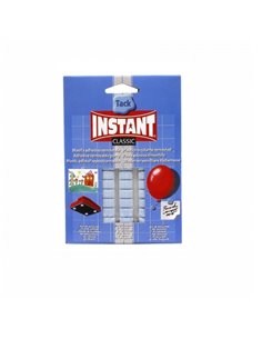 Pack de mastic adhésif classique Instant Tack 50 g - Pour coller sur la plupart des surfaces - Bleu