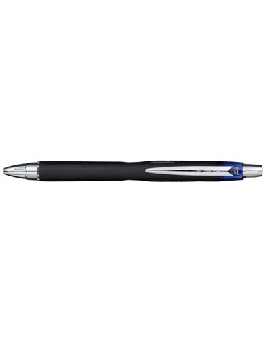 Stylo à bille rétractable Uni-ball JetStream SXN-210 - 1 mm - Encre résistante à l'eau et à la lumière - Séchage instantané - Bl