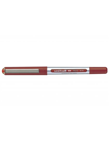 Stylo à encre liquide Uni-ball Eye Micro UB-150 - Stylo bille 0,5 mm - Encre résistante à l'eau et à la lumière - Système de con