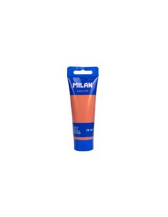 Tube de peinture acrylique Milan 75 ml - Pigments de haute qualité - Miscibles - Couleur cuivre