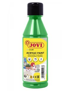 Peinture acrylique Jovi Jovidecor Acryl - Finition satinée - Haute couverture - Application facile - Résistante à l'eau et au sa