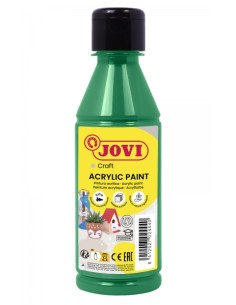 Peinture acrylique Jovi Jovidecor Acryl - Finition satinée - Haute couverture - Application facile - Multi-usages - Résistante à