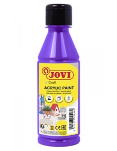 Peinture acrylique Jovi Jovidecor Acryl - Finition satinée - Haute couverture - Application facile - Multi-usages - Résistante à