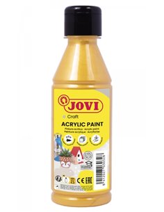 Peinture acrylique satinée Jovi Jovidecor Acryl - Peinture acrylique à base d'eau - Finition satinée - Pouvoir couvrant élevé - 