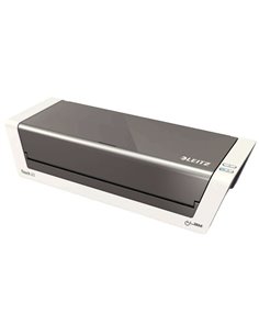 Plastifieuse Leitz A3 Ilam Touch 2 - Capteur intelligent - Haute vitesse (1 000 mm/min) - Blanc brillant / Anthracite - Technolo