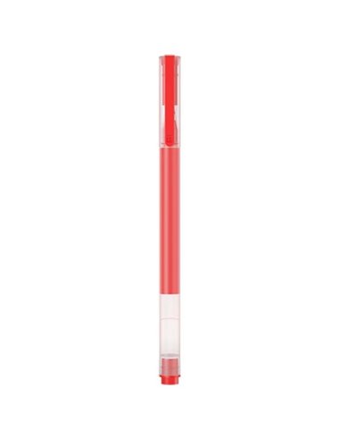 Stylos gel haute capacité Xiaomi - Pointe de 0,5 mm - Haute capacité - Séchage rapide - Rouge