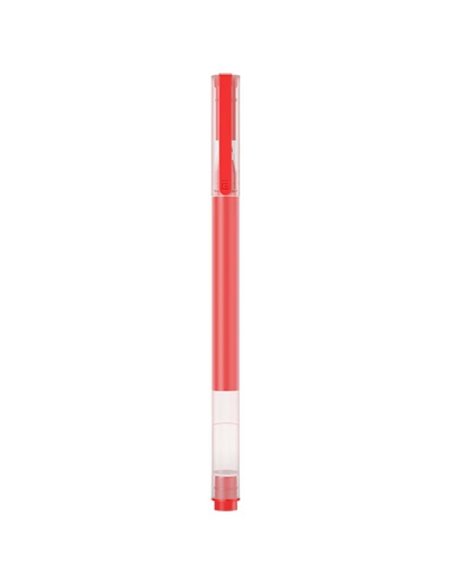 Stylos gel haute capacité Xiaomi - Pointe de 0,5 mm - Haute capacité - Séchage rapide - Rouge