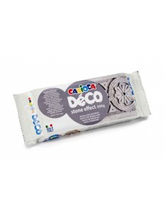 Pack de pâte à modeler Carioca Stone - Convient à toutes les techniques de modelage - Durcit à l'air - Facile à lisser - Peut êt