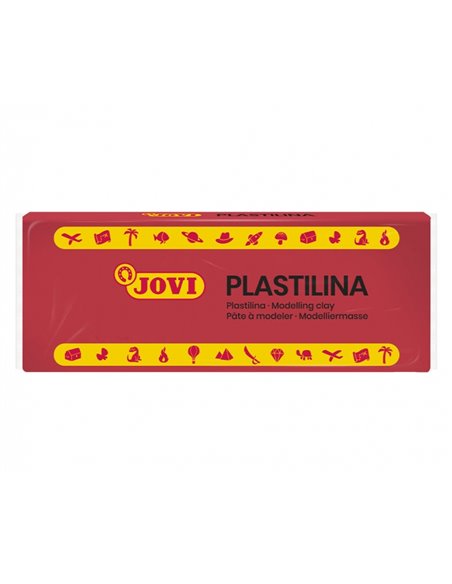Boîte de 15 pastilles de pâte à modeler Jovi 150 g - Pâte végétale - Ne sèche pas - Sans gluten - Sans danger - Facile à modeler